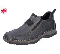 RIEKER Michigan schwarz/Leder extra Weit 41 Schwarz Herren