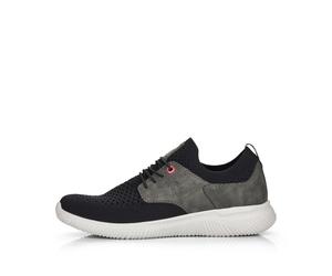 Rieker Herrenschuhe Slipper schwarz/smoke schwarz/smoke - Gr. - 40