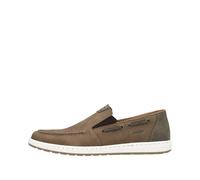 Rieker Slipper - Braungrau Glattleder : Normal : 44