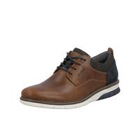 Schnürschuh RIEKER Gr. 45, braun (cognac, dunkelbraun, dunkelblau) Herren Schuhe Schnürhalbschuhe 150 Jahre RIEKER Jubiläumsartikel, Freizeitschuh, Halbschuh, Schnürer (59043750-45)