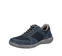 Rieker Herrenschuhe Sneaker low Denim/Atlantis/Cenere Blau Größe 44