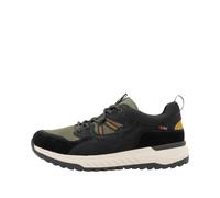 Rieker Sport Herren Sneaker Low Schwarz, Herren, Größe: 44, Material: Leder/Textil