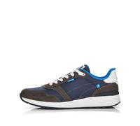 Rieker Herrenschuhe Sportliche Schnürer granit/uniform/weiss/graphit granit/uniform/weiss - Gr. - 41