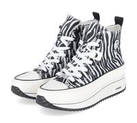 Rieker High Sneaker - Gr. 38 - Weiß - Textil & Synthetik