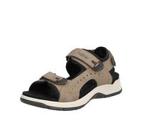 Rieker Herren Sandale 26951 Leder/Textil Braun Größe 44