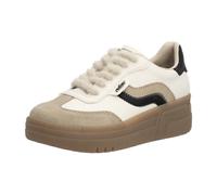 Rieker Sneaker Lederimitat Weiß/Beige - 42