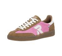 Rieker W2200-85 Damen Sneaker Low Beschichtetes Leder weiß/grün
