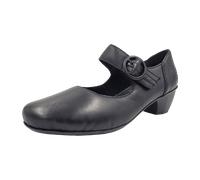Rieker Damen 41756 Ballerinas, Schwarz, 37 EU