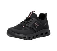 Rieker Slip-On Sneaker M6078 Damen Lederimitat/Textil Schwarz Gr. 39