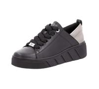 Rieker Damen Halbschuhe Evolution HWK Schwarz/Altsilber Größe 40 EU