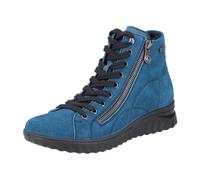 Rieker Damen Schnürstiefel in schwarz