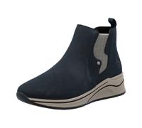 Rieker N9561-14 Schlupfstiefel Synthetik Damen in blau - Gr. 41