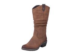 Rieker Damen Halblange Stiefel 93775-25 braun Gr. 40