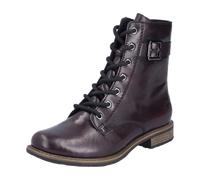 HWK Damen Stiefel schwarz-rot - Gr. - 42