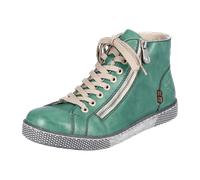 Rieker Damen Sneaker Z1221, Frauen Schnürschuhe, lose Einlage,schnürer,Halbschuhe,Freizeitschuhe,Schnuerschuhe,Schnuerer,grün (53),37 EU / 4 UK