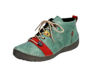 Rieker HWK Damen Stiefel für Damen, grün, Größe 38 EU
