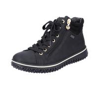 Rieker Damen Schnürboot schwarz