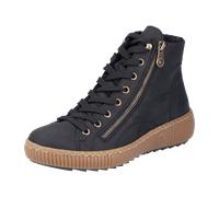 Rieker Damen Low-Top Sneaker Z6610, Frauen Halbschuhe, lose Einlage,schnürschuhe,schnürer,straßenschuhe,Strassenschuhe,schwarz (00),42 EU / 8 UK