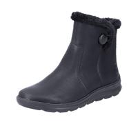 Winterboots RIEKER, Damen, Gr. 43, schwarz, Lederimitat, Textil, unifarben, klassisch, Schuhe, Keilstiefelette - 150 Jahre Rieker Jubiläumsartikel (91913823-43) schwarz