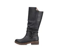 Rieker HWK Damen Stiefel gefüttert Hochschaftstiefel Modeschuh schwarz 38
