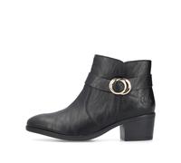 Rieker HWK Damen Stiefel Modestiefel Stiefeletten schwarz 38