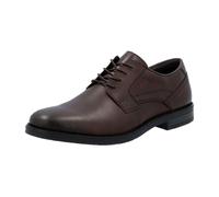 Rieker Schnürschuh 13523-25 Herren Leder dunkelbraun Business mit Lederinnensohle Größe 42