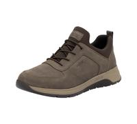 Rieker Herren Halbschuhe Slip-On Sneaker 39653 Gr. 43 Braun (taupe, dunkelbraun)