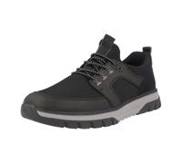 Rieker Herren Sneaker B9351 – Schnürschuhe, lose Einlage, Low-tie, schwarz, 43 EU / 9 UK