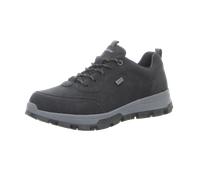 Sneaker RIEKER Gr. 45, schwarz Herren Schuhe Damen Outdoor-Schuhe Outdoorschuh, Halbschuh, Schnürschuh mit TEX-Membran (71718568-45)