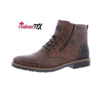 Rieker Herren Klassische Stiefeletten 33200, Männer Stiefeletten, wasserabweisend, riekerTEX,Kurzstiefel,uebergangsschuhe,braun (27),42 EU / 8 UK