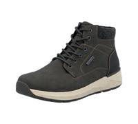Winterboots RIEKER, Herren, Gr. 41, dunkelgrau, schwarz, Lederimitat, Textil, Schuhe, Schnürboots, Stiefelette mit wasserabweisender riekerTEX-Membran (79865264-41) dunkelgrau, schwarz