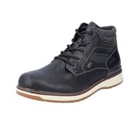 Rieker Herren 39450 Schnürstiefel, Schwarz, 45 EU