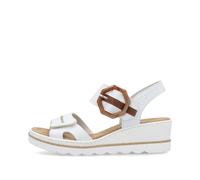 Rieker Keil-Sandalen mit Riemen - Weiß