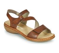 Rieker Keilabsatzsandalen ZAZIE in Braun 40