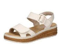 Rieker Keilsandale Damen beige 37