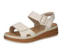 Rieker Damen Klassische Sandalen 62760, Frauen Sandalen,Sommerschuhe,Freizeitschuhe,offene Schuhe,Strandschuhe,beige (60),38 EU / 5 UK