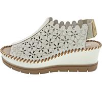 Rieker Keilsandalette Weiß - Weiß / 39