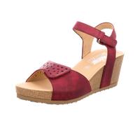 Rieker Keilsandaletten für Damen, rot, Größe 38 EU