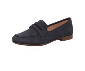 Rieker Klassische Slipper für Damen, blau, Größe 37 EU