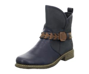 Rieker Klassische Stiefeletten für Damen, blau, Größe 37 EU