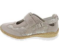 Rieker Damen-Slipper Beige-Grau beige/schlamm38