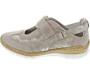Rieker Klettschuh Grau - Grau / 42