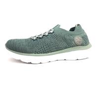 Slip-On Sneaker RIEKER Gr. 41, grün (mint) Damen Schuhe Sneaker mit Elastik-Einstieg (20755445-41)