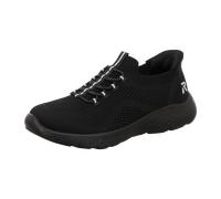 Rieker Slipper M5066 Knitup Damen Schwarz Größe 39 EU