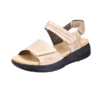 Rieker Komfort Sandalen für Damen, beige, Größe 41 EU