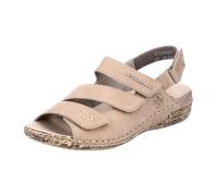 Rieker Komfort Sandalette für Damen, beige, Größe 37 EU