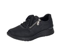Rieker Komfort Schnürschuhe für Damen, schwarz, Größe 37 EU