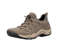 Slip-On Sneaker RIEKER, Damen, Gr. 39, beige, Schuhe, Trekking Schuh, Freizeitschuh, Slipper mit Wechselfußbett (71243206-39) beige