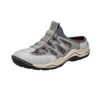 Rieker Damen L0559 Clogs, Grau, 42 EU