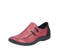 Rieker L1751 Damen - Slippers & Mokassins rot Kombi, 38 EU